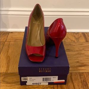 Stuart Weitzman Peep Toe Pump